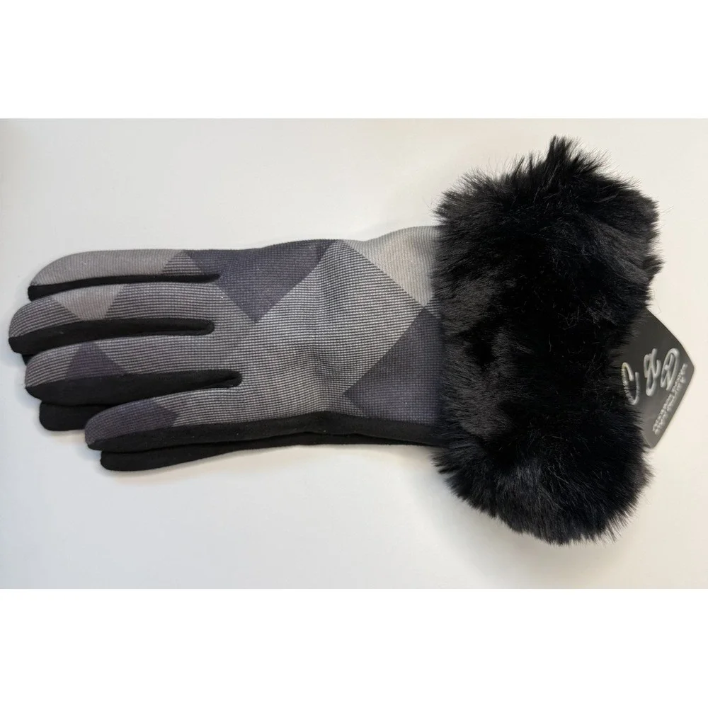 C And D faux fur